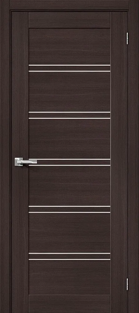 Фото Межкомнатная дверь Браво-28 Wenge Melinga BR4781